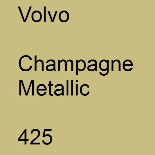 Volvo, Champagne Metallic, 425.